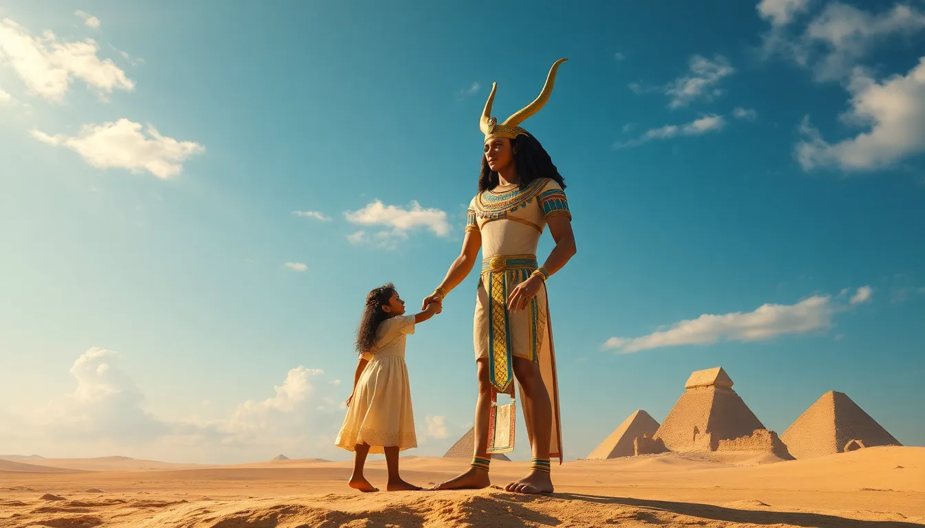 The Divine Parent-Child Relationships in Egyptian Mythology
