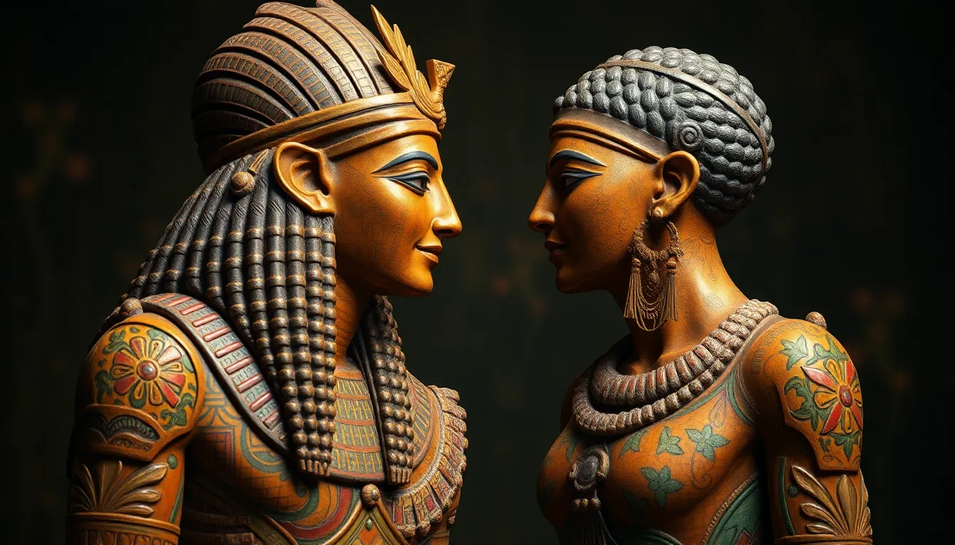 How Egyptian Deities Expressed Love and Affection Across the Ages